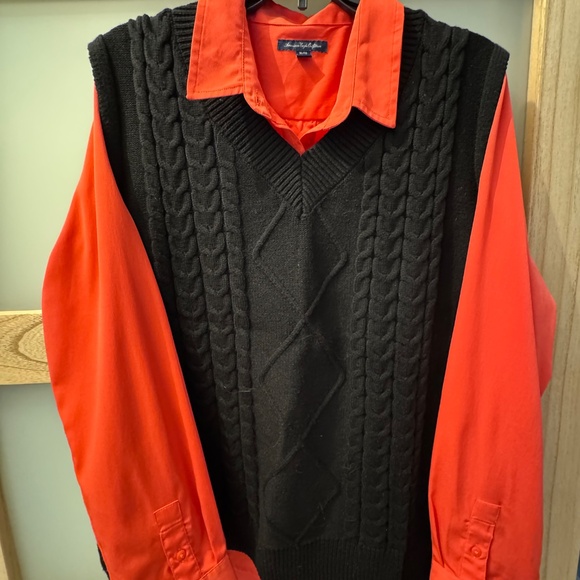 Black Sweater Vest - Picture 4 of 4